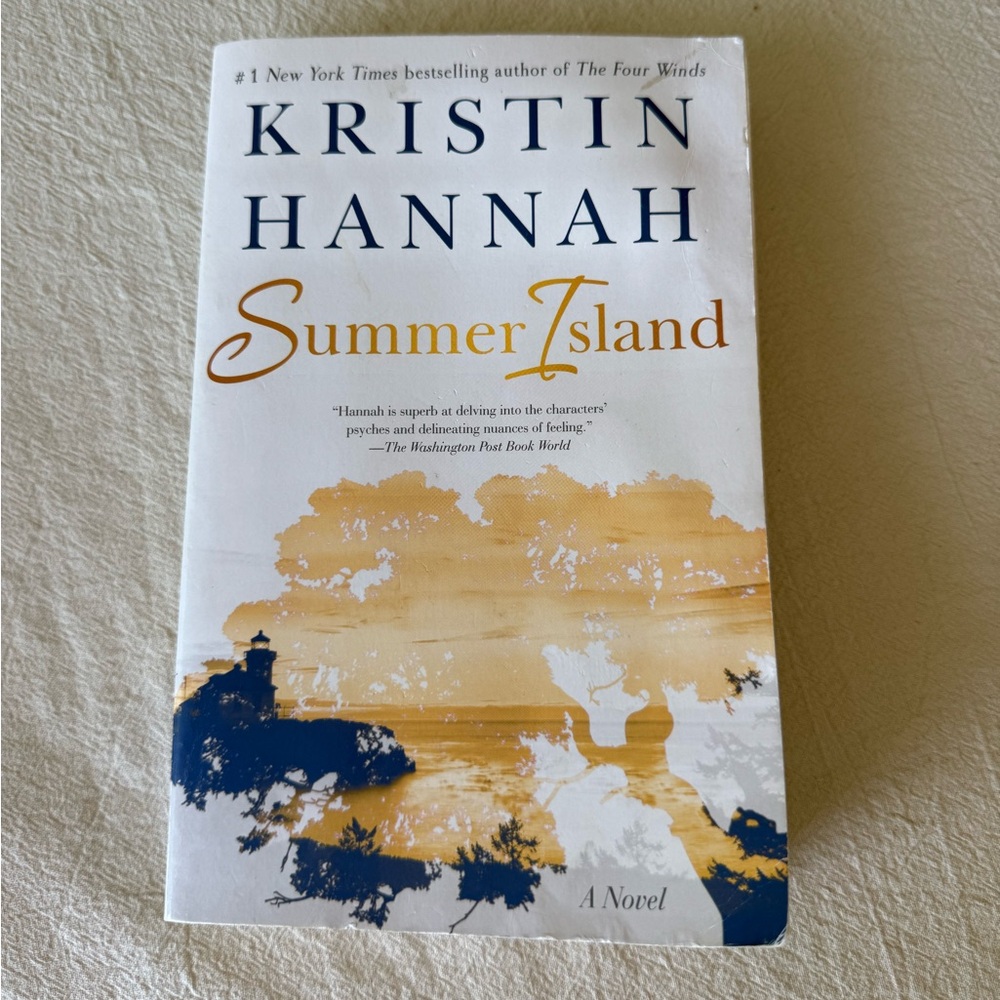 Kristin Hannah "Summer Island" Paperback Novel